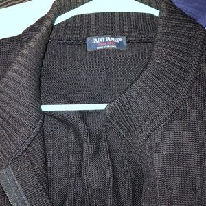 Black men’s sweater like jacket
